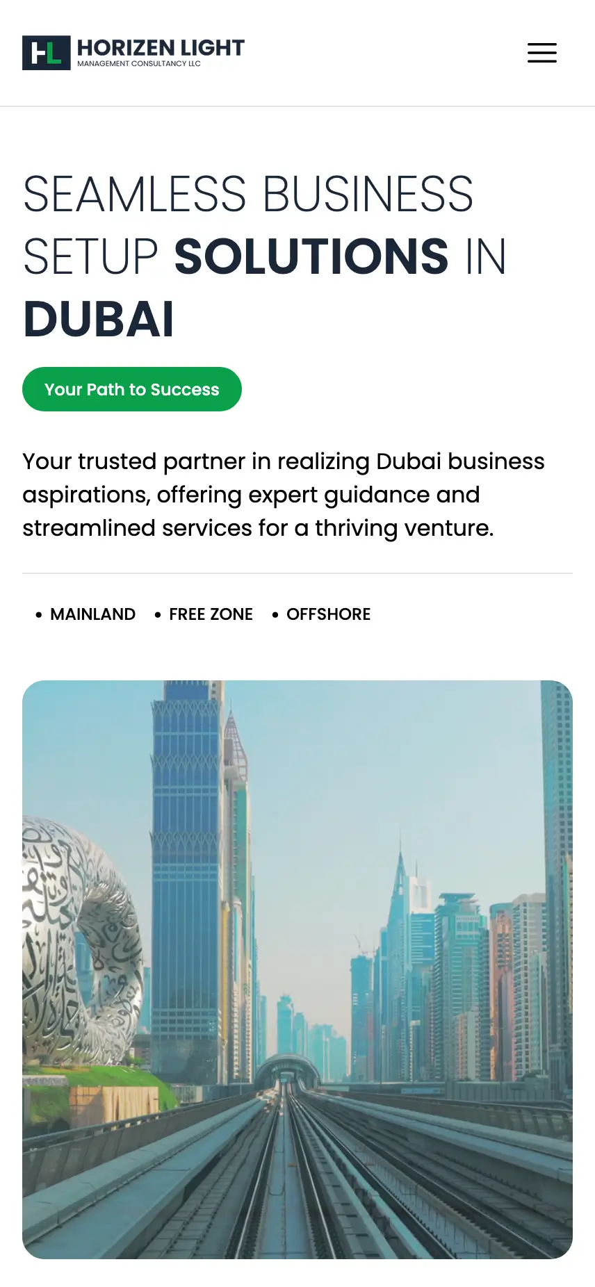 Horizen Light Responsive View