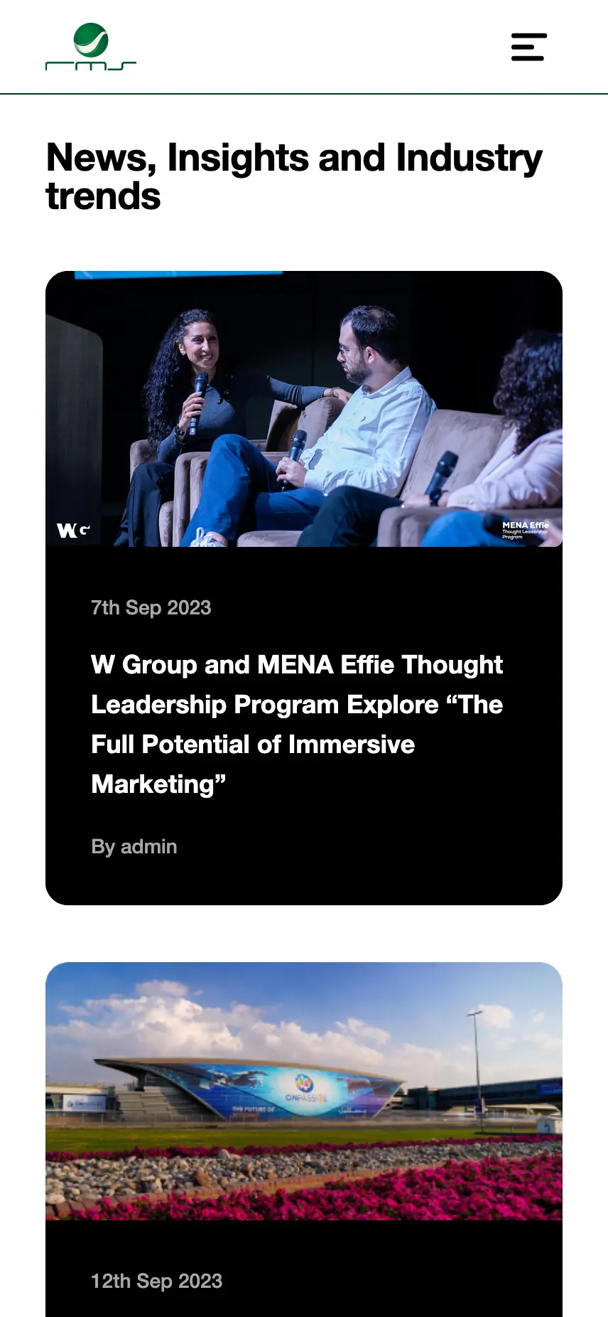 Rotana Media Group Responsive View